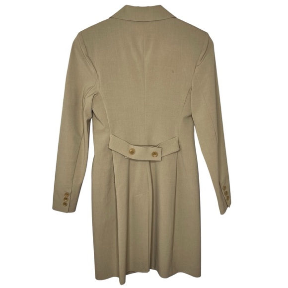 Khaki Tan Blazer Dress Size 4P - Picture 4 of 4